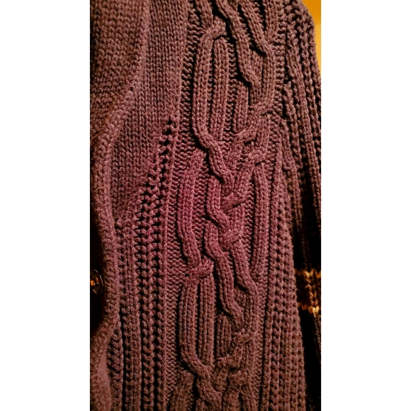 Banana Republic heavy knit 3/4 cardigan - Picture 5 of 11